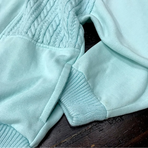 Cozy Soft Teal Fleece Zip -Up - Picture 6 of 10